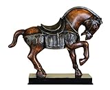 Benzara Polystone Horse Unique Table Decor