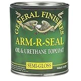General Finishes SGQT Arm-R-Seal Urethane Topcoat, Semi-Gloss, 1 Quart [並行輸入品]