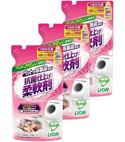 Amazon | ライオン ペットの布製品専用 2点セット 洗たく洗剤 400g +