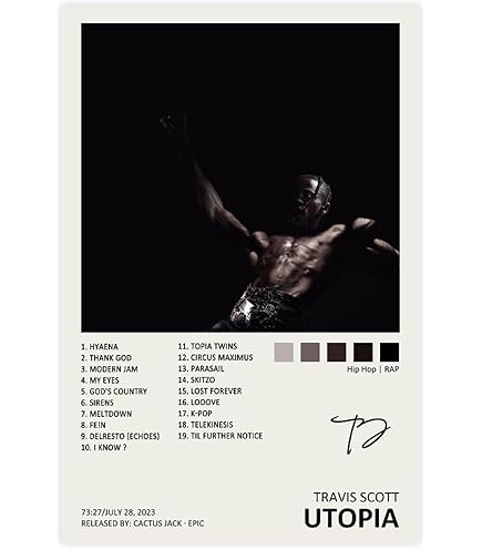 Amazon.co.jp: Travis Scott - Astroworld アルバム 壁装飾