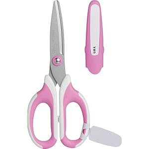 ソニック はさみ メガサク 桃 SK-312-P