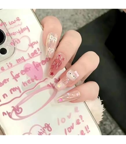 Amazon.co.jp: サンリオ ハローキティ ネイルチップ ゼブラ柄