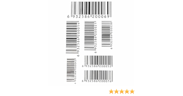 Amazon Co Jp Hsp タトゥーシール バーコード Tatoo ハロウィン Halloween 服 ファッション小物