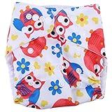 ベビー布おむつカバー 外ベルト コットン 綿 ガール柄 リーフ柄 飛行機柄 さる柄 赤ちゃん 新生児 乳児 幼児 成形 保育園 通気性 やわらか 高吸収(＃1)