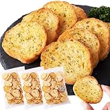 訳あり 天然生活 ガーリックラスク (200g) お菓子 バター使用 簡易包装 無地袋 無選別 (200g×3袋, ガーリック)