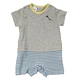 （キッズズー）kids zoo 天竺柄込みＴオールカバーオール/ロンパース 70 グレー