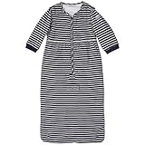 JoJo Maman Bebe Travel Sleeping Bag, Navy Ecru Stripe by JoJo Maman B饕・ [並行輸入品]