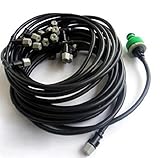 macaroni（マカロニ） ガーデン ミスト シャワー 散水 水やり 水まき スプリンクラー (1　15m)