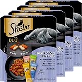 シーバ デュオ キャットフード 香りのまぐろ味セレクション 成猫用 200g 4個パック