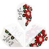 L-style エルスタイル L-Flight PRO エルフライト プロ MEG ver.3 シェイプ 松本恵選手モデル ホワイト ダーツ フライト