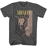 [KIDE] ニルヴァーナ tシャツ 半袖 ロック カートコバーン NIRVANA KURT アメリカ 流行 欧米風 音楽 ロックバンド メンズ レディース ファッション 個性的 レトロ 夏服 スポーツ プリント 無地 ゆったり 通気性 ファッション