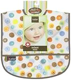 Kushies Waterproof Bib, White Circle, Infant by Kushies [並行輸入品]