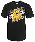 NHL Pittsburgh Penguins NHL半袖Tシャツ, Large , Trueブラック