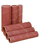 POWERTEC 11202 120 Grit Sanding Sleeves 4-1/2-Inch x 3/4, 1, and 1-1/2-Inch, 6-Pack by POWERTEC