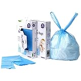 Fochea 防臭袋 香り付き 90枚×2個 (180枚入り) 紙おむつ うんち 生ゴミ 猫砂 処理袋 消臭 抗菌 結びやすい 大きさ(横30cm×縦37cm)