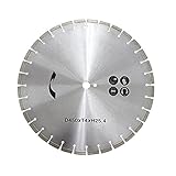 コンクリートカッター用ダイヤモンドブレード 単品 1枚 外径約458mm 18インチ 内径約25.4mm 穴径約25.4mm 刃厚約4mm ブレード コンクリートカッター アスファルトカッター 舗装カ