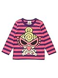 (マイファーストヒステリック) MY FIRST HYSTERIC MINI＆ボーダー長袖Tシャツ 90cm ピンクxパープル