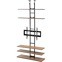 新品箱不良　YAMAZEN RTTV-9330 テレビラック32-70 RTTV-9330(ABR/BK4) 突っ張り壁面テレビラック ～70型対応 1個
