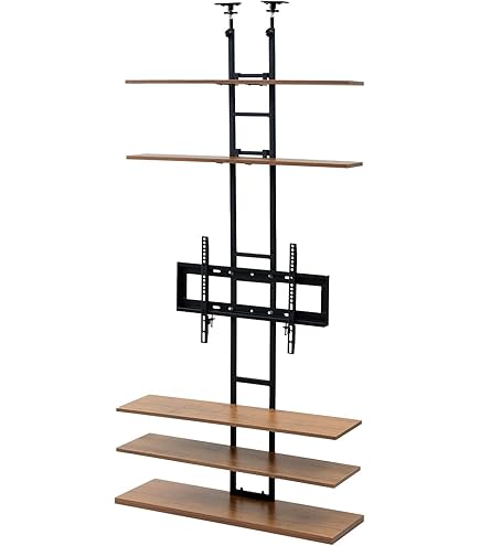 Amazon.co.jp: テレビスタンド 壁寄せ 32 型～65 型対応 突っ張り式