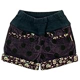 SCHNEE(スネー) 別珍ドット柄ショートパンツ 90cm /パープル NO.F-641465