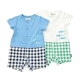 Bobson (ボブソン ) 半袖グレコ (70～80cm) キムラタンの子供服 (77048-171b) ブルー 70