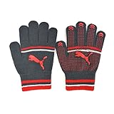 [プーマ] PUMA 子供用 手袋 041287 キャット ロゴ マジック グローブ ジュニア キッズ ジュニア のびのび 手袋 こども マジック手袋 5本指