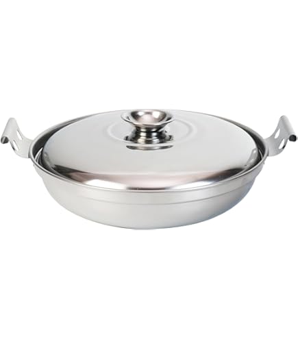 Amazon.co.jp: 燕三条製 肴七味 ステンレス製 卓上鍋24cm