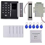 Baoblaze 指紋アクセス制御　電源　ノータッチドアスイッチ　ドアベル　5個IDキーフォブ