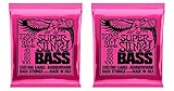 Ernie Ball P02834 ^2 Super Slinky Bass Strings 45-100 2パック