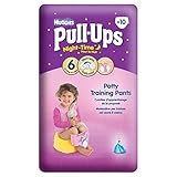 Huggies Pull Ups Night Time Potty Training Pants for Girls Size 6 Large 16-23kg (10 per pack) ハギーズは女