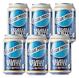 BLUE MOON(ブルームーン)再上陸! (爽やかな味わい! 無濾過ホワイトエールビール) 缶 [ アメリカ 330ml×6本 缶 ]