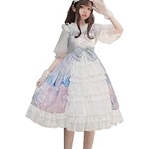 ロリータ ゆめかわいい　宮殿風 ゴスロリ 蝶結び オーガンジー　お嬢様 姫 ロリータ ゆめかわいい 宮殿風 ゴスロリ 蝶結び オーガンジー
