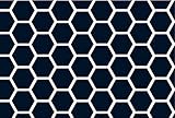 SheetWorld Fitted Pack N Play (Graco Square Playard) Sheet - Navy Honeycomb - Made In USA by sheetwo
