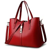 レディース 鞄 3way トートバッグ ショルダーバッグ PUレザー 通勤 通学にも 黒 赤 金色 紺 黄色