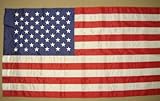Annin Flagmakers 21900 Colonial Nyl-Glo U.S. Banner with Tabs-3 ft. X 5 ft.
