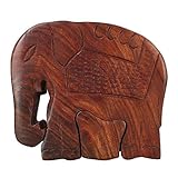 のセット20 – ハンドメイドインド象MysteryボックスパズルToys – Wooden Games for Kids – 誕生日ギフト – 4.5 " X 2 " x 3.5 "