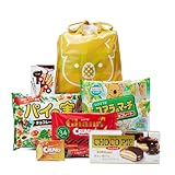 ロッテ アソート巾着セット 1個 (コアラのマーチ チョコパイ トッポ パイの実 ガーナミルク クランキー)