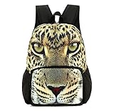Orrinsports Felt Fabric Student School Backpack 3D Animal Print Cute Outdoor Daypack Hiking Backpack