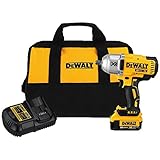 DEWALT DCF899M1 20V MAX XR Brushless High Torque Impact Wrench with Dentent Pin Anvil, 1/2 by DEWALT