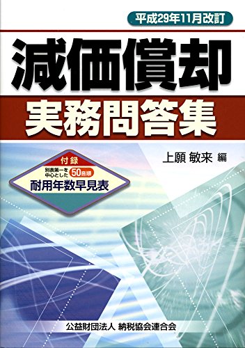減価償却実務問答集 (平成29年11月改訂)