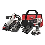 PORTER-CABLE PCCK612L2 20V Max 1/2" Drill/Driver and 5 1/2" Circular Saw Kit [並行輸入品]