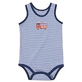 mikihouse Double_B(ミキハウスダブルB)電車ボーダー ランニングボディシャツ(ベビーの肌着) ８０ｃｍ,紺