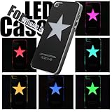 Star Pattern Led Color Change Flash Light Case For Iphone (Usa)