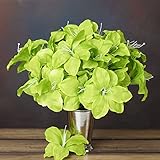 tableclothsfactory 60イースター人工ユリ結婚式花卸売Supplies – セージグリーン