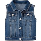 クレイジーエイト Crazy 8/ ジーン ベスト/ミディアムウォッシュ デニム アウターベスト 12～18ヶ月【並行輸入】