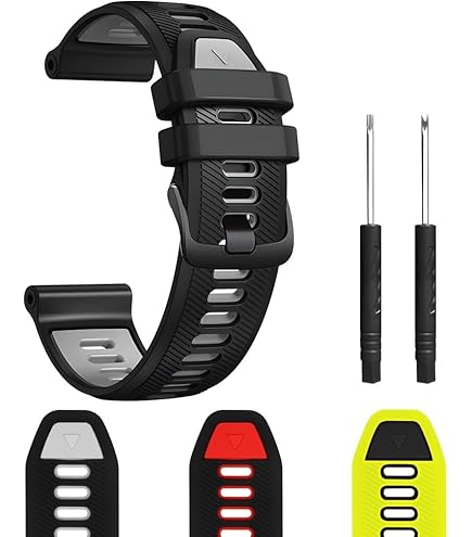 Amazon | Garmin Forerunner 945 935用バンド Garmin Fenix5/Quatix5用
