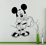 ディズニーミッキーマウスボール壁デカール漫画ビニールステッカー壁アート装飾子供の子供部屋アイデアルームインテリア取り外し可能デザイン12 ( Mik )