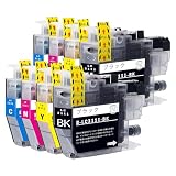 LC3111C+M+Y+BK 各2本 互換インク 互換品 Brother用 互換インクカートリッジ 純正品併用 LC3111-4PK 個包装 大容量 残量表示 MFC-J738DN/DWN J998DN/DWN DCP-J572N/J577N/J582N/J973N/J978N/J982N MFC-J893N/J898N/J903N DCP-J987N