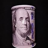 100 Dollar Bill Tin Money Bank Noteメタルお金ボックス100ドルBill Dollar貯金箱、5 7 / 8 ' Tall x 4 'メタルMoney Coin Ba