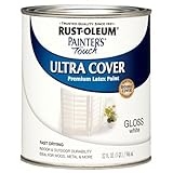 Rust-Oleum 1992502 Painters Touch Latex, 1-Quart, Gloss White [並行輸入品]